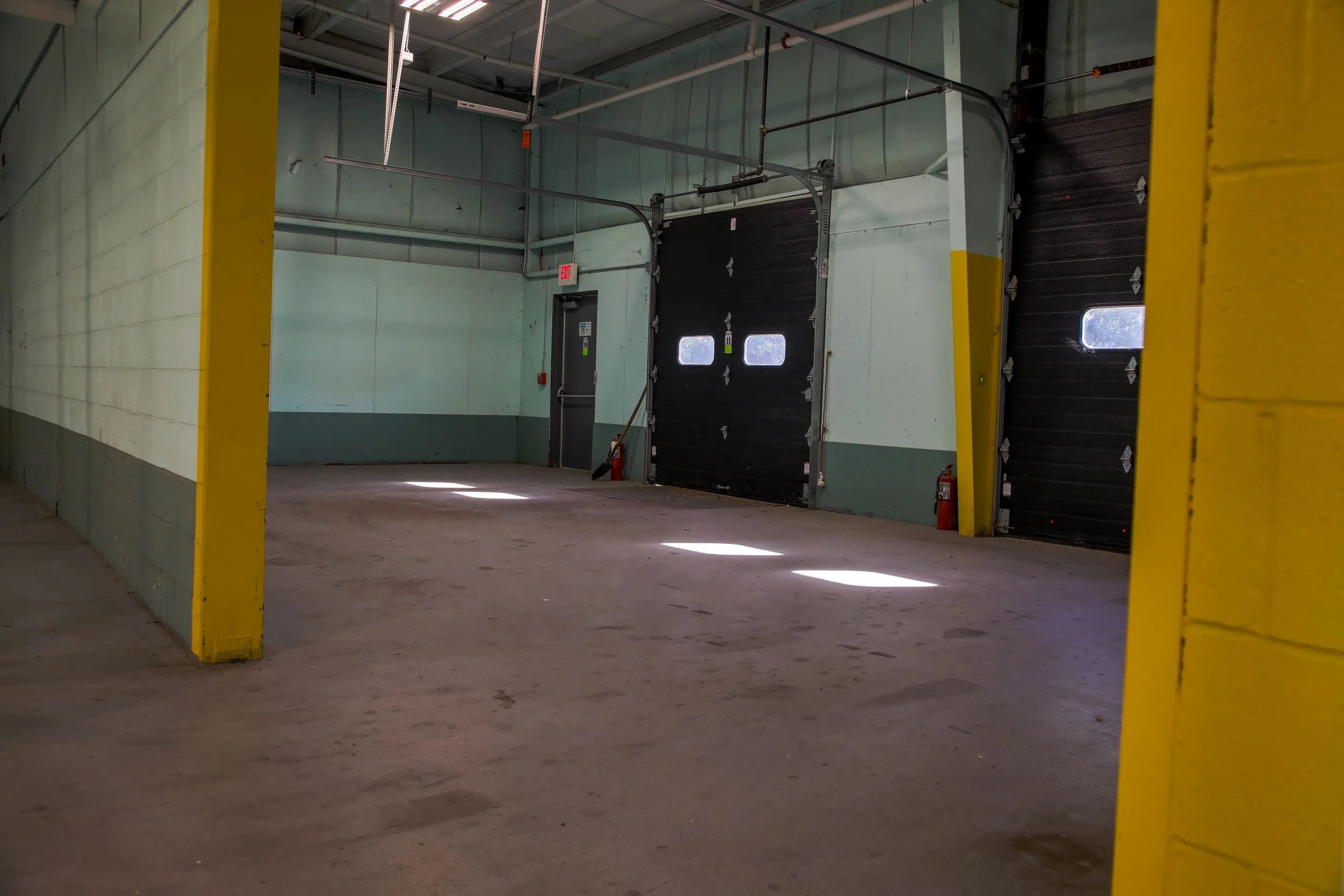An inside view of Stonewall Garage’s Heated Car storage facility in Enfield Connecticut