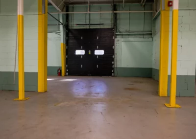 An inside view of Stonewall Garage’s Car storage facility in Enfield Connecticut