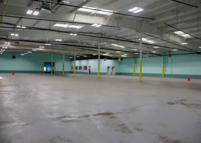 An inside view of Stonewall Garage’s Indoor Car storage facility in Enfield Connecticut