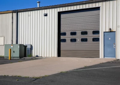 An outside view of Stonewall Garage’s Heated Indoor Car storage facility in Enfield Connecticut