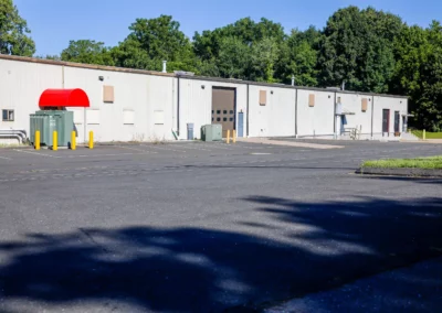 An outside view of Stonewall Garage’s Car storage facility in Enfield Connecticut
