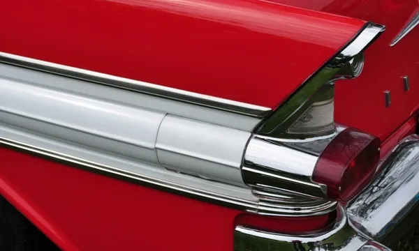 1957 Pontiac Chieftain hidden fuel filler